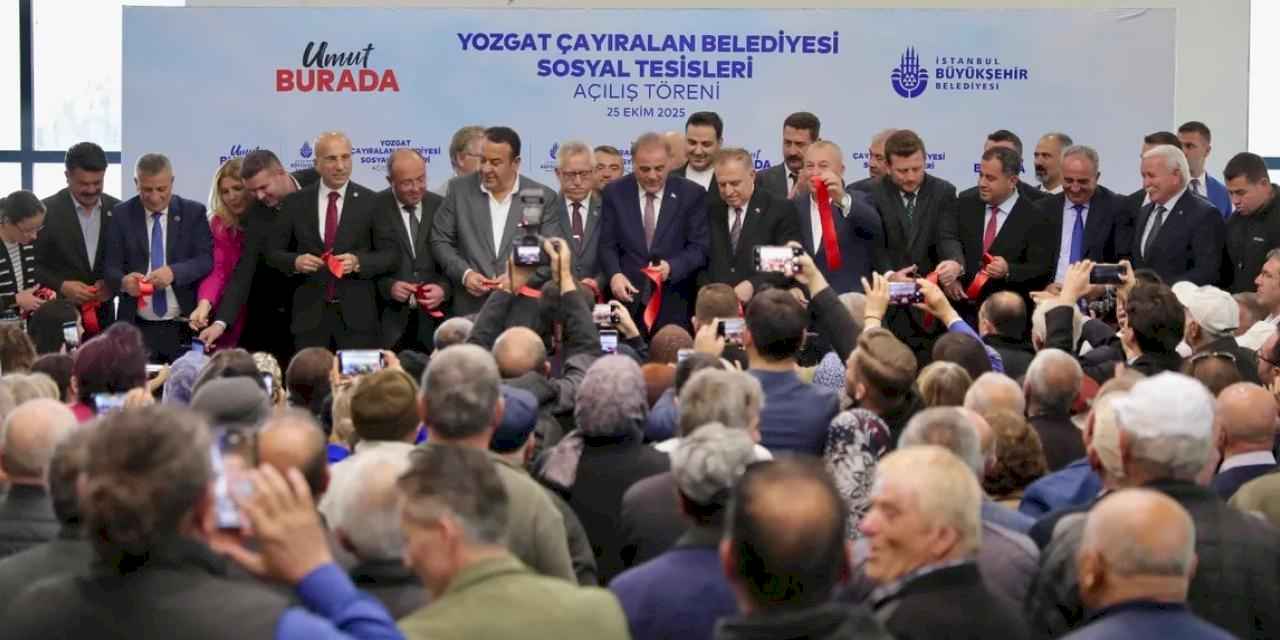 Yozgat Çayıralan Belediyesi sosyal tesisi açıldı