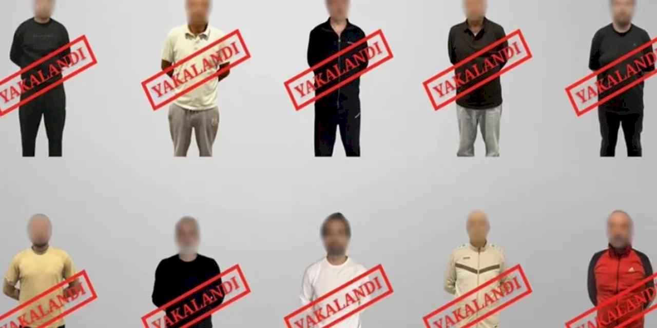 10 suçlu yurt dışından Türkiye'ye getirildi