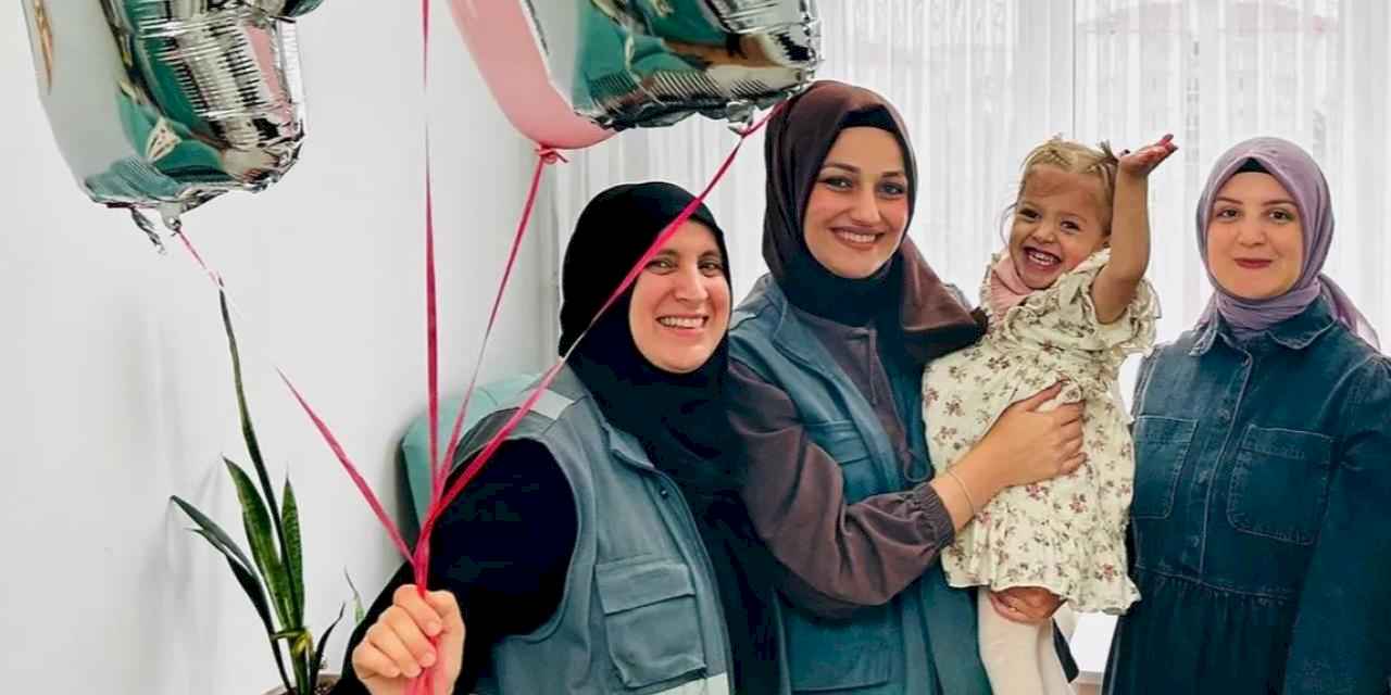 Sakarya'da özel bireylere anlamlı doğum günü sürprizi