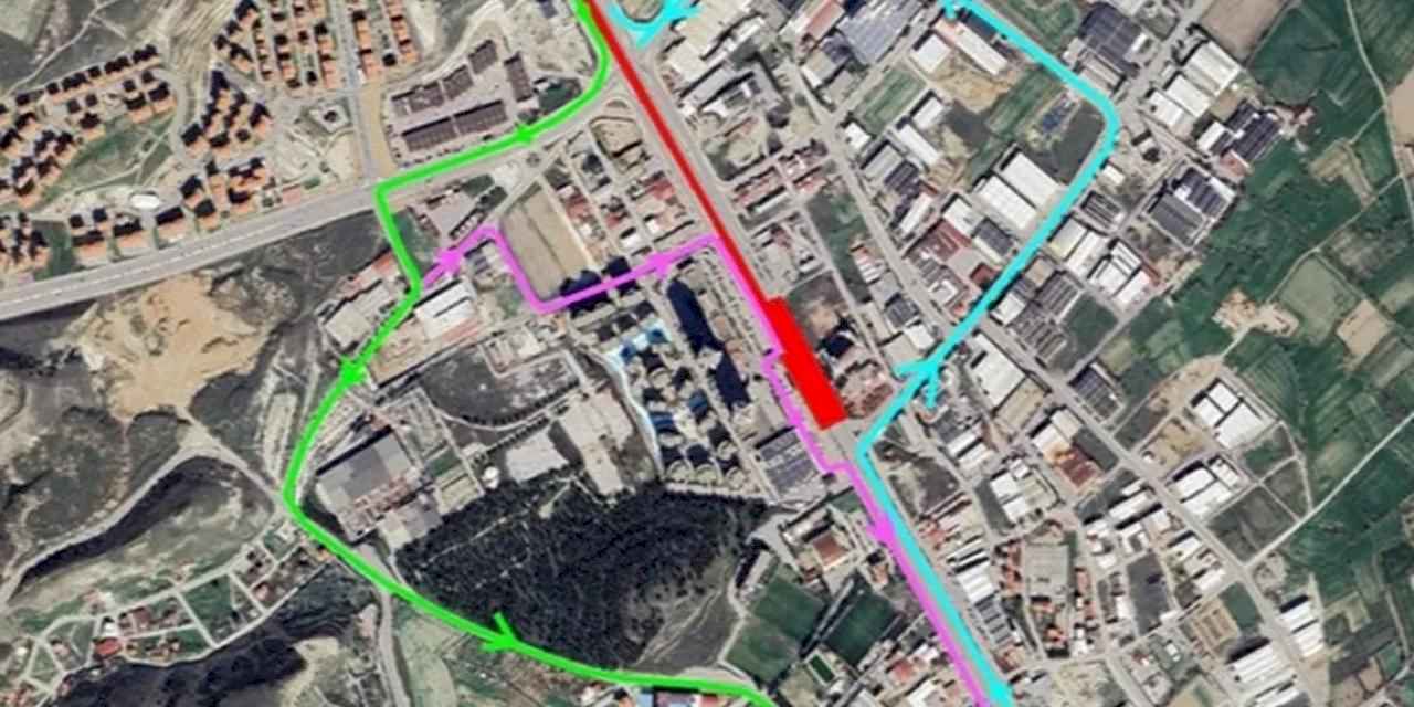 Denizli'de Menderes Bulvarı trafiğe kapanıyor