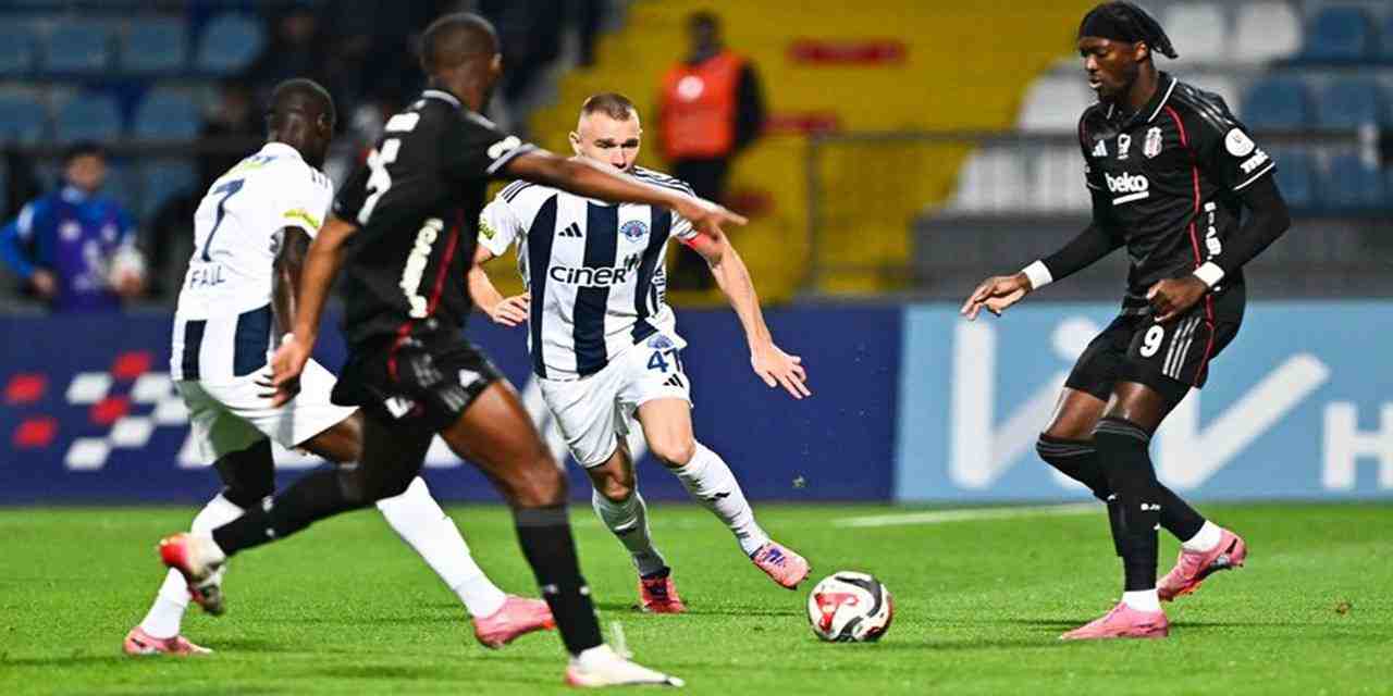 Kasımpaşa 1-1 Beşiktaş (Maç Sonucu)