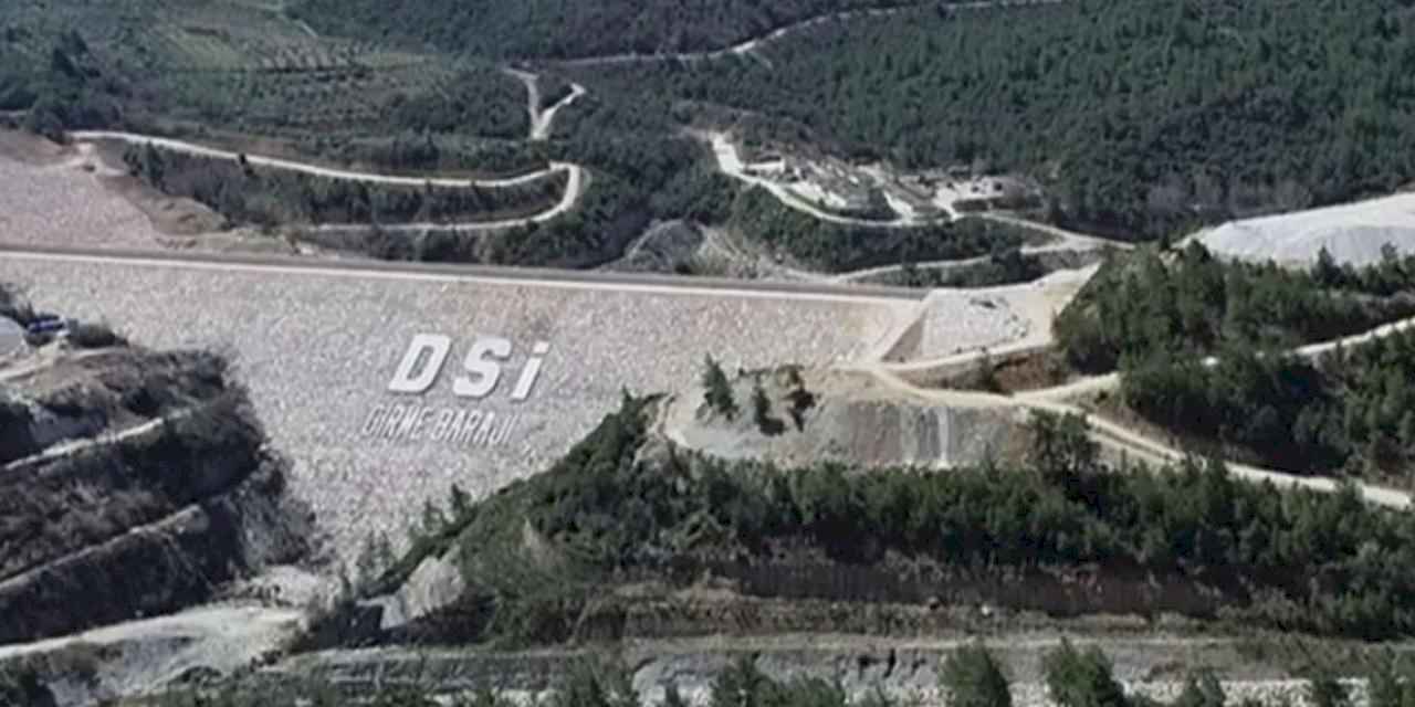 Muğla’nın Bereketli Topraklarını Suyla Buluşturacak Girme Barajı’nda Su Tutulmaya Başlandı
