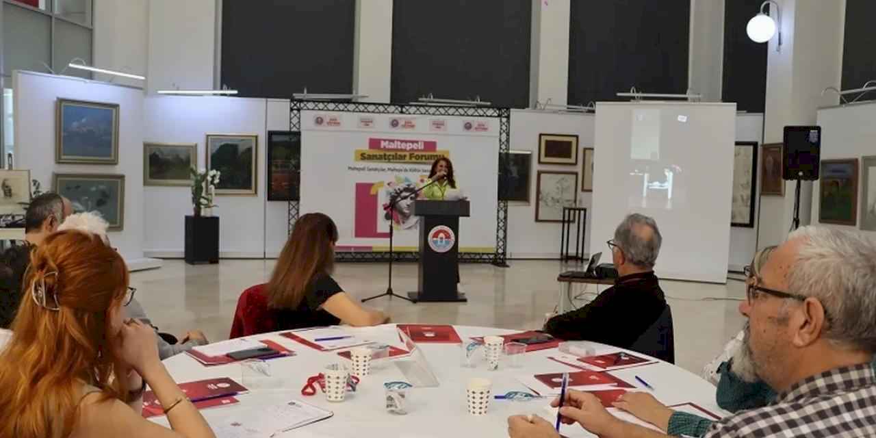 İstanbul'da Maltepeli Sanatçılar Forumu