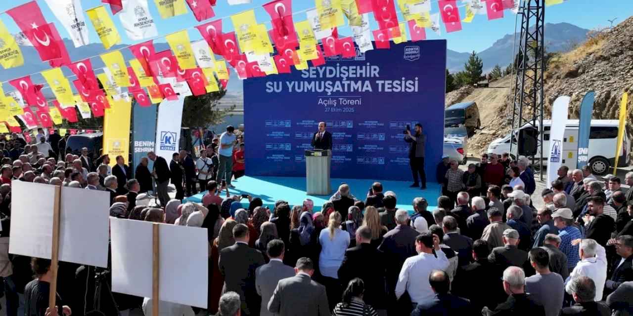 Konya Seydişehir'e 65 milyon liralık tesis