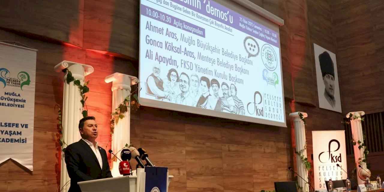 Muğla’da demokrasi ve felsefe buluştu