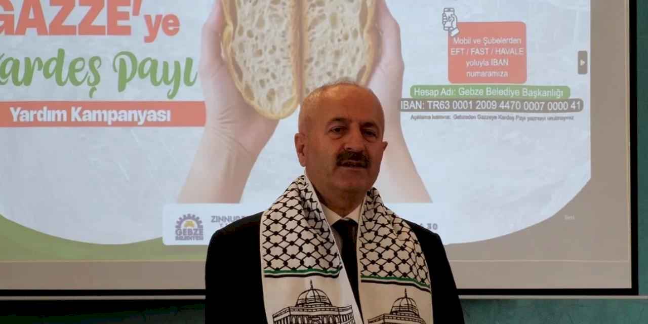 Gebze’den Gazze’ye kardeş payı