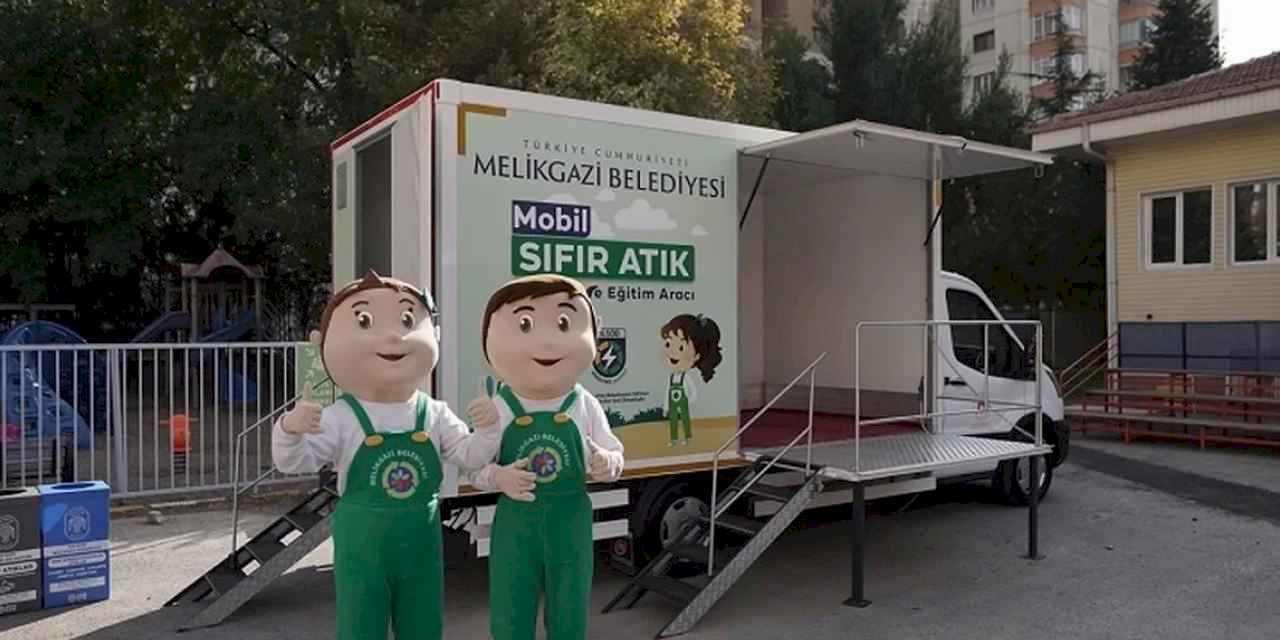 Kayseri Melikgazi'den 'sıfır atık' eğitimi