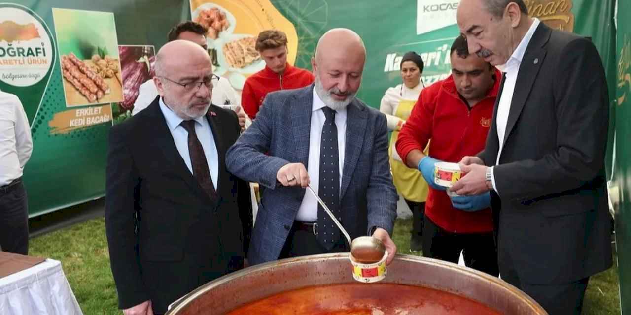 Kayseri Kocasinan'dan Gastronomi Günleri'ne lezzetli katılım