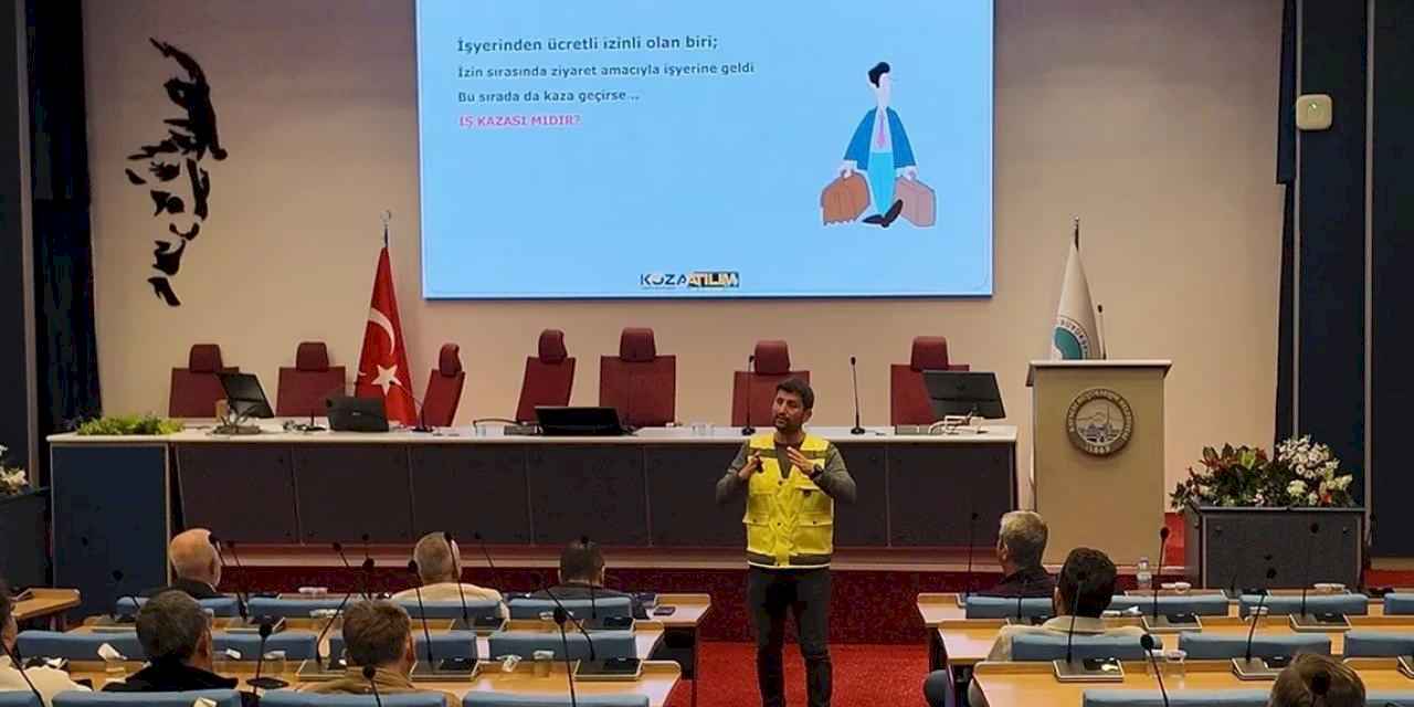 Kayseri Büyükşehir'den İş Sağlığı ve Güvenliği semineri
