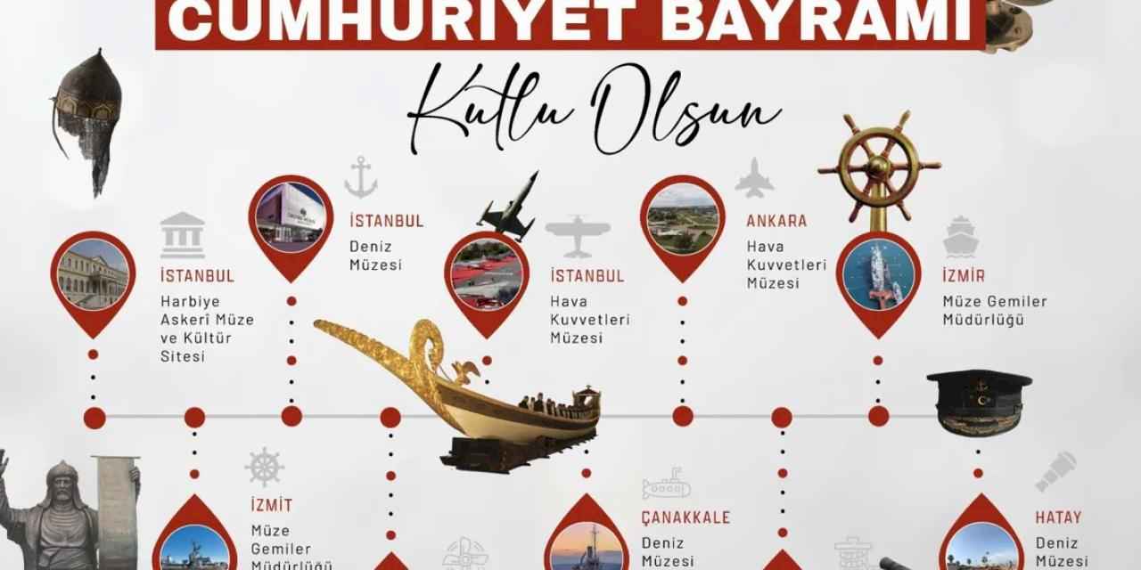 29 Ekim’de askeri müzeler ücretsiz