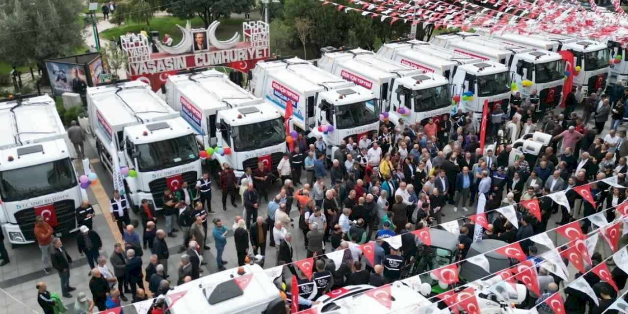 İzmit Belediyesi araç filosunu güçlendirdi
