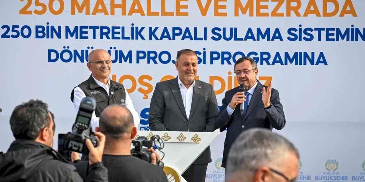 Malatya’da 70 milyon liralık sulama yatırımı