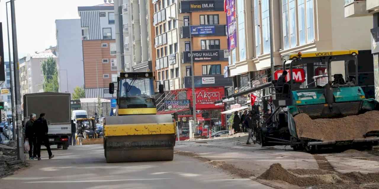 Van sokakları şantiyeye döndü
