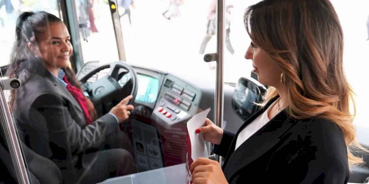 İzmir Büyükşehir’den kadınlar için “güvenli ulaşım” hamlesi