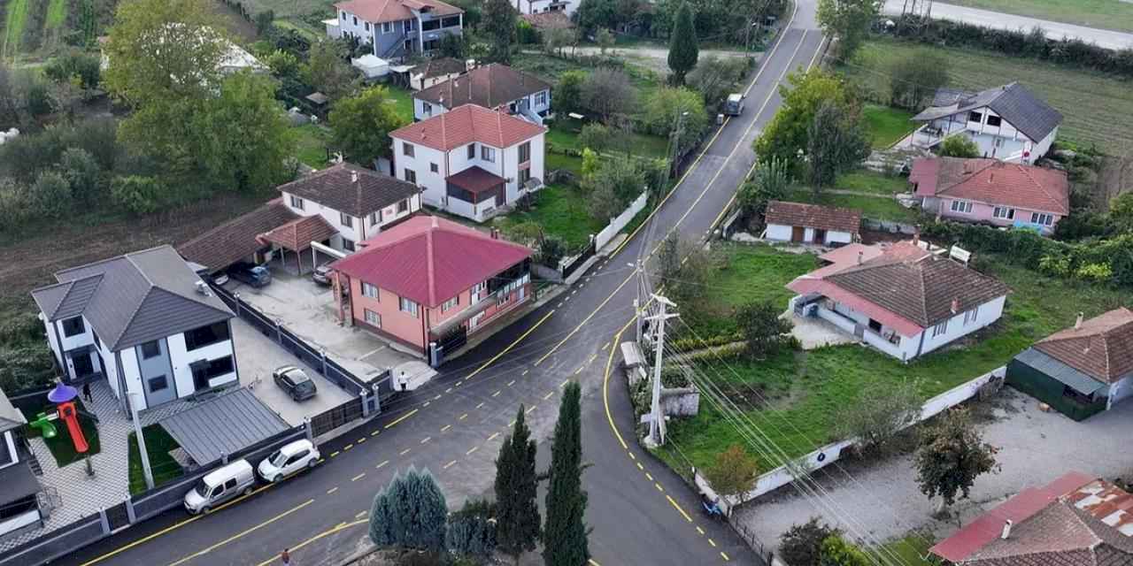 Sakarya Akyazı kırsalında ulaşımda yeni dönem