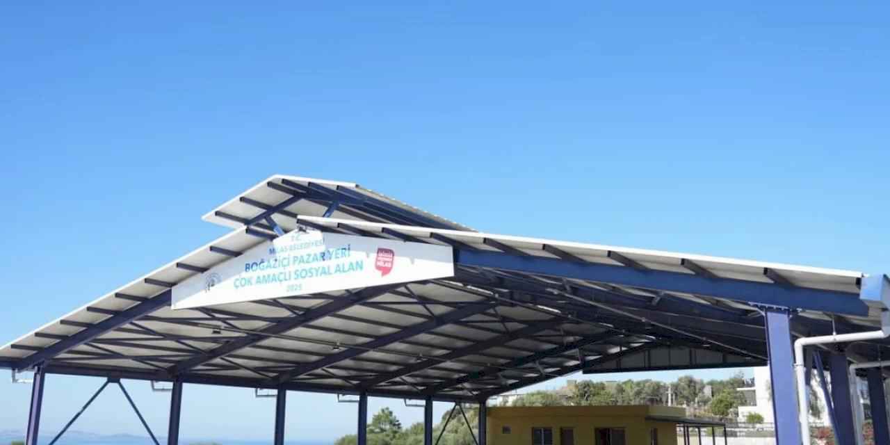 Milas Boğaziçi’nde Sosyal Yaşam Alanı açılıyor