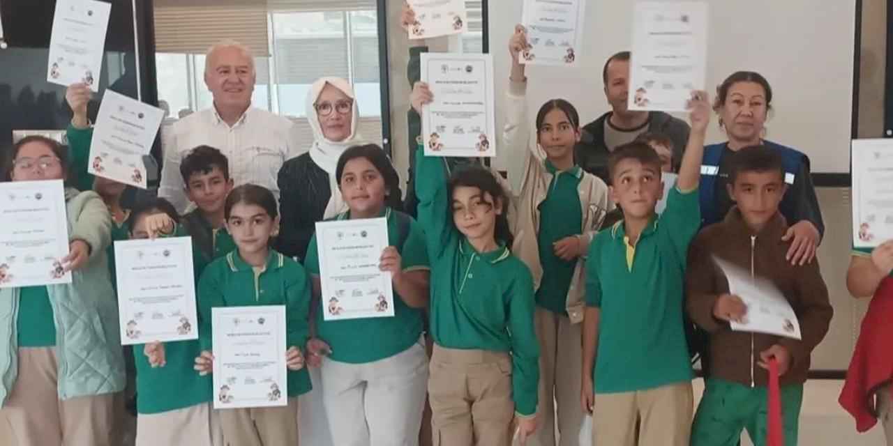 Muğla’da minik tadımcılara zeytinyağı eğitimi