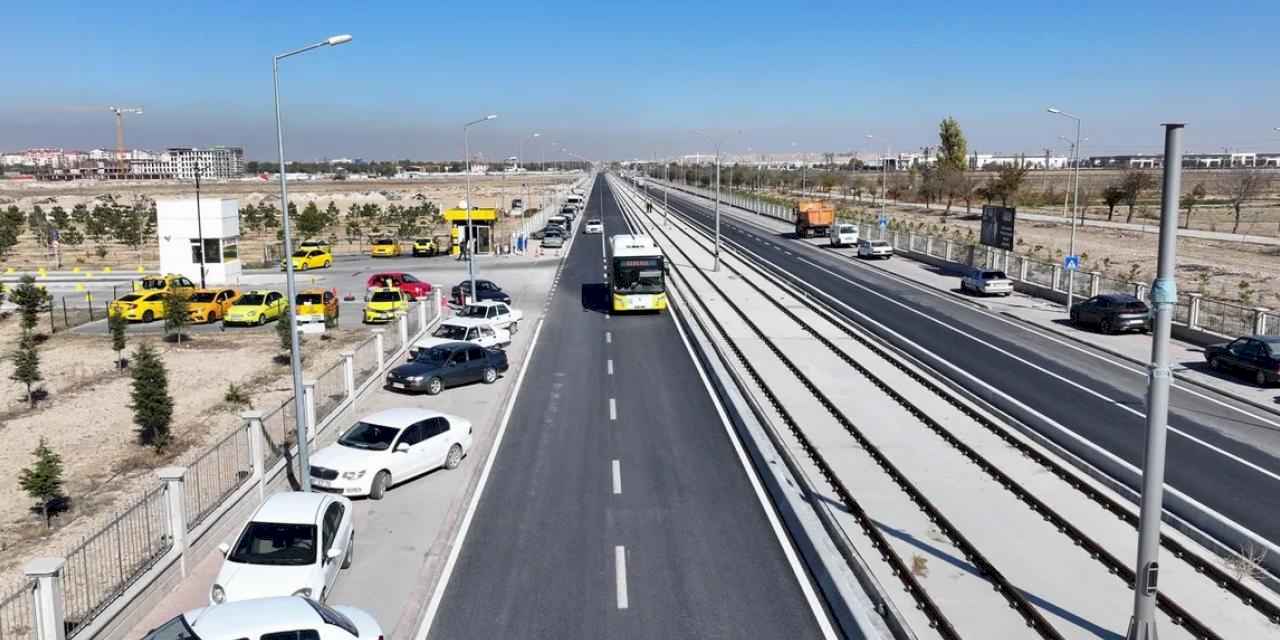 Konya'da Şehit Burak Aydoğan Caddesi trafiğe açıldı