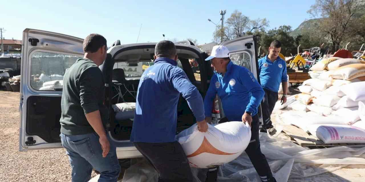 Muğla'dan kırsal kalkınmaya 330 tonluk 'Büyük' destek