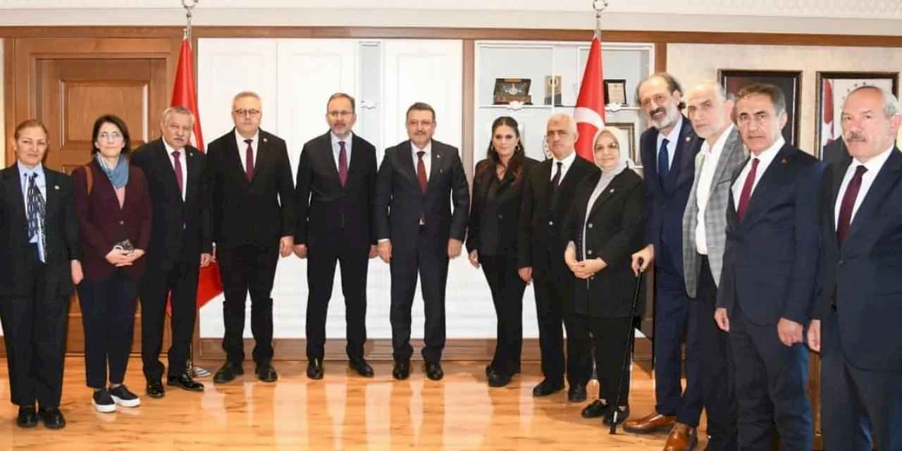TBMM heyetinden Trabzon Büyükşehir’e ziyaret