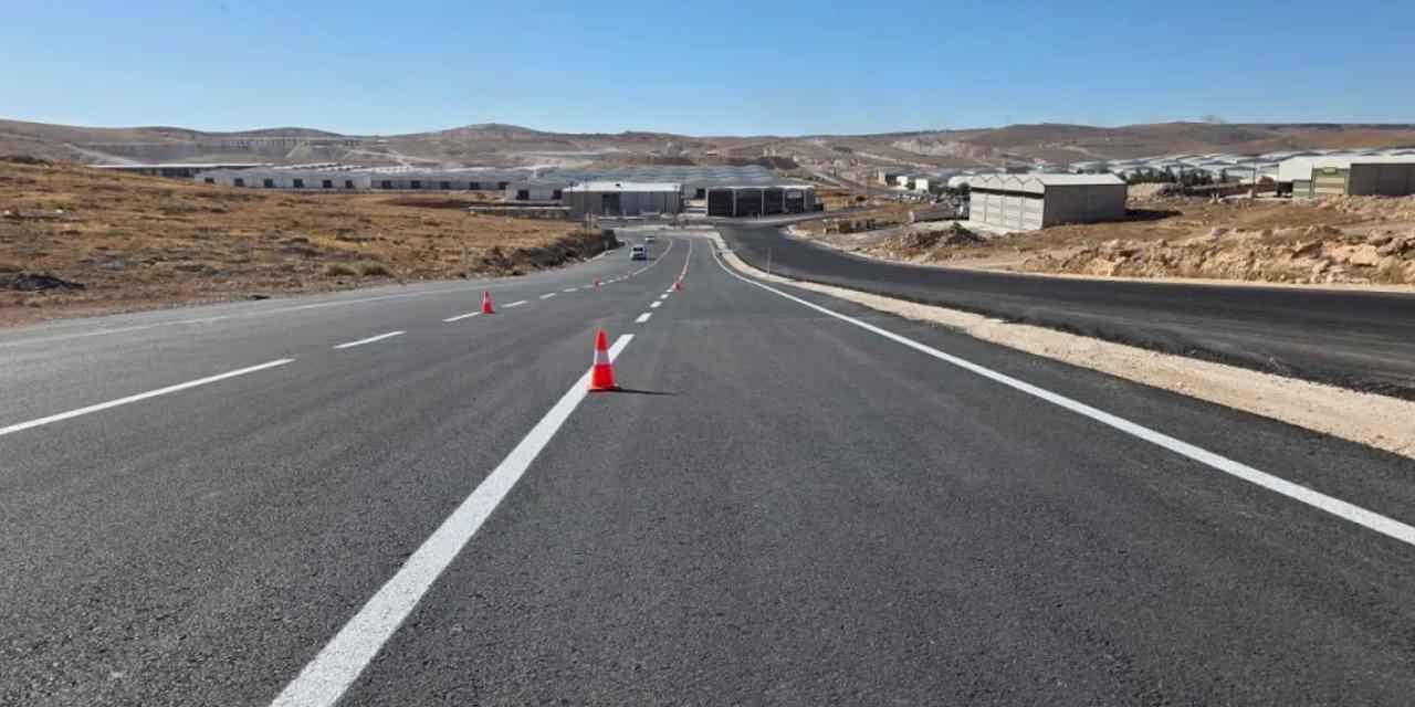 Sanayi yolları asfaltlandı