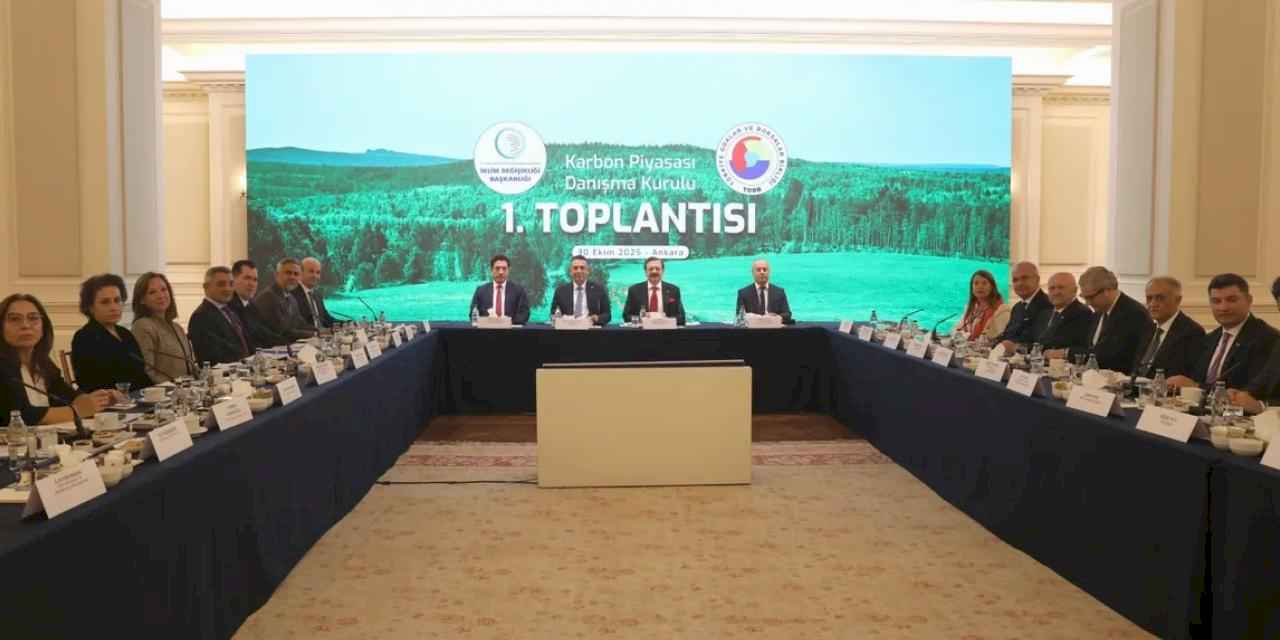 Karbon Piyasası Danışma Kurulu İlk Toplantısını Gerçekleştirdi