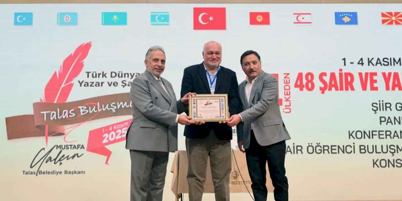 Türk Dünyası yazar ve şairleri Kayseri Talas'ta buluştu