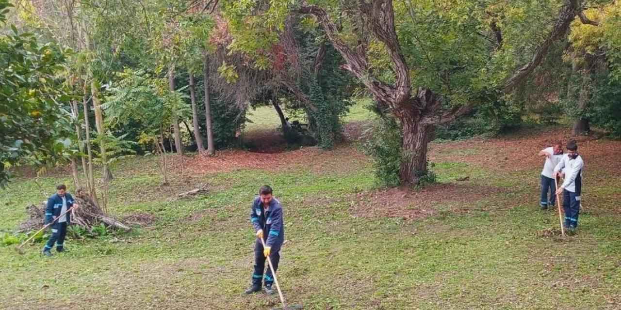 Kocaeli Darıca Millet Bahçesi’nde temizlik seferberliği