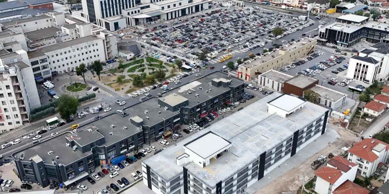 Sakarya'da 530 araçlık katlı otopark hizmette