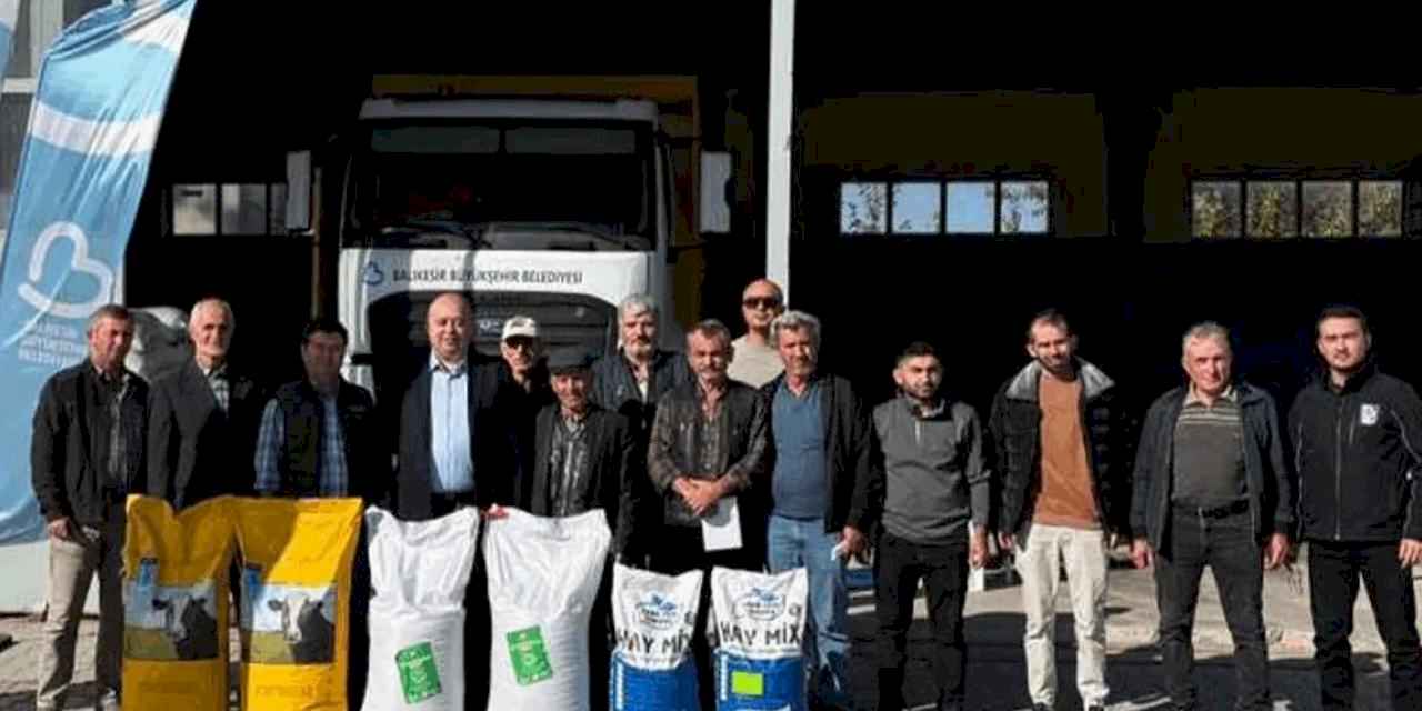 Balıkesir'de tohum desteği üreticinin yüzünü güldürüyor