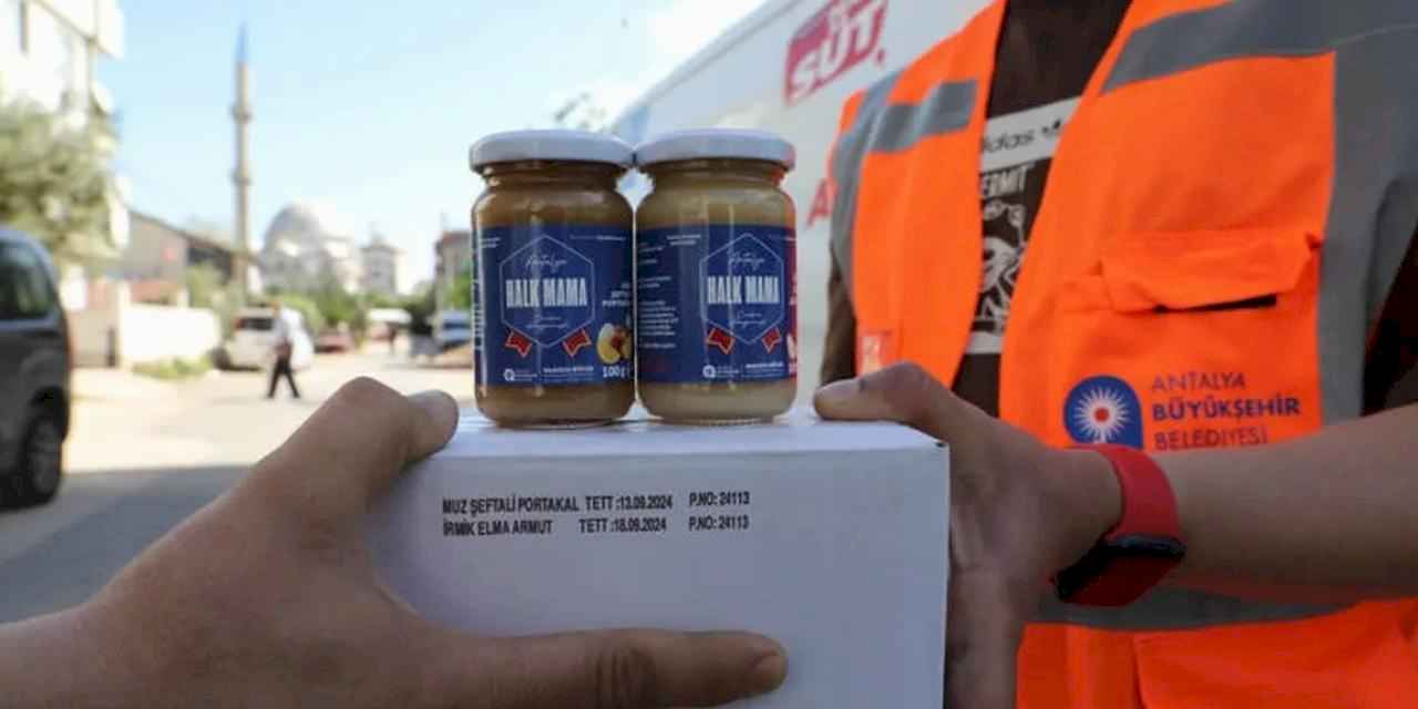 Antalya'da bebeklere “Halk Mama” desteği