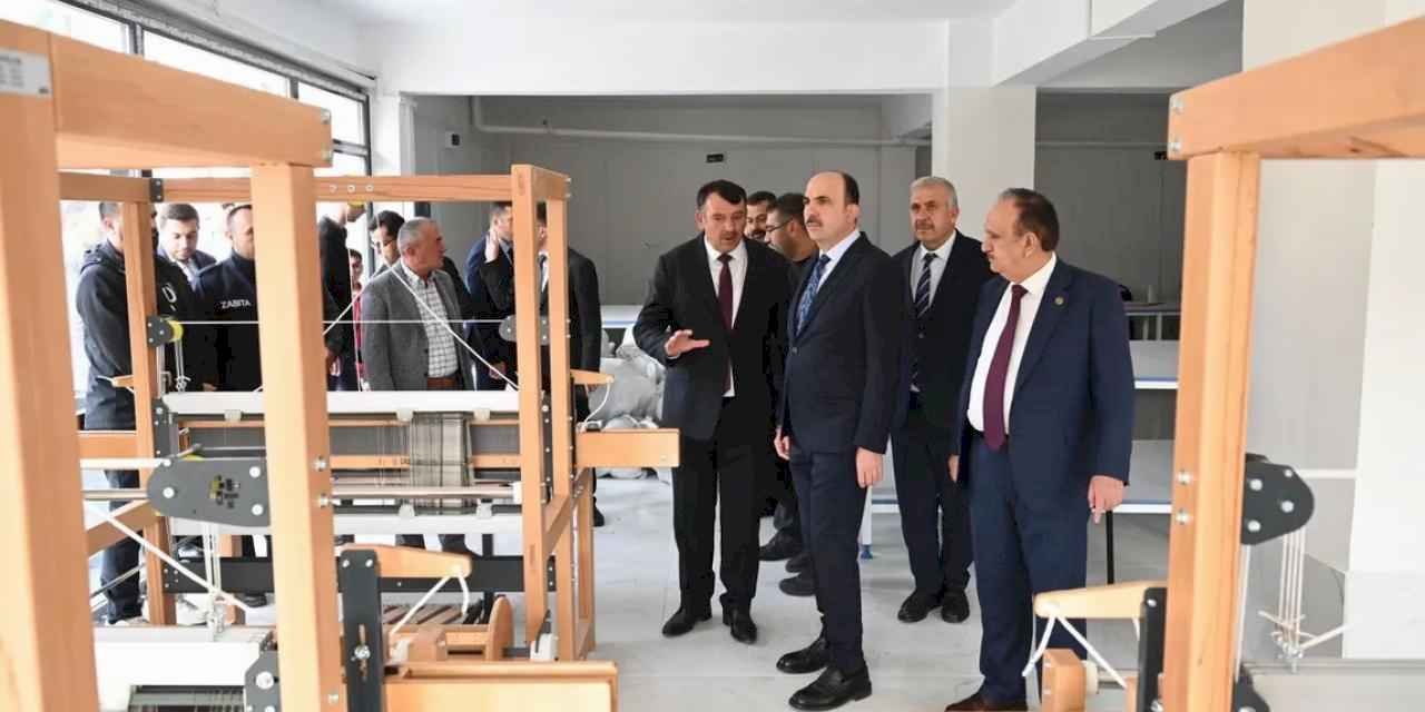 Başkan Altay'dan Hadim'e ziyaret