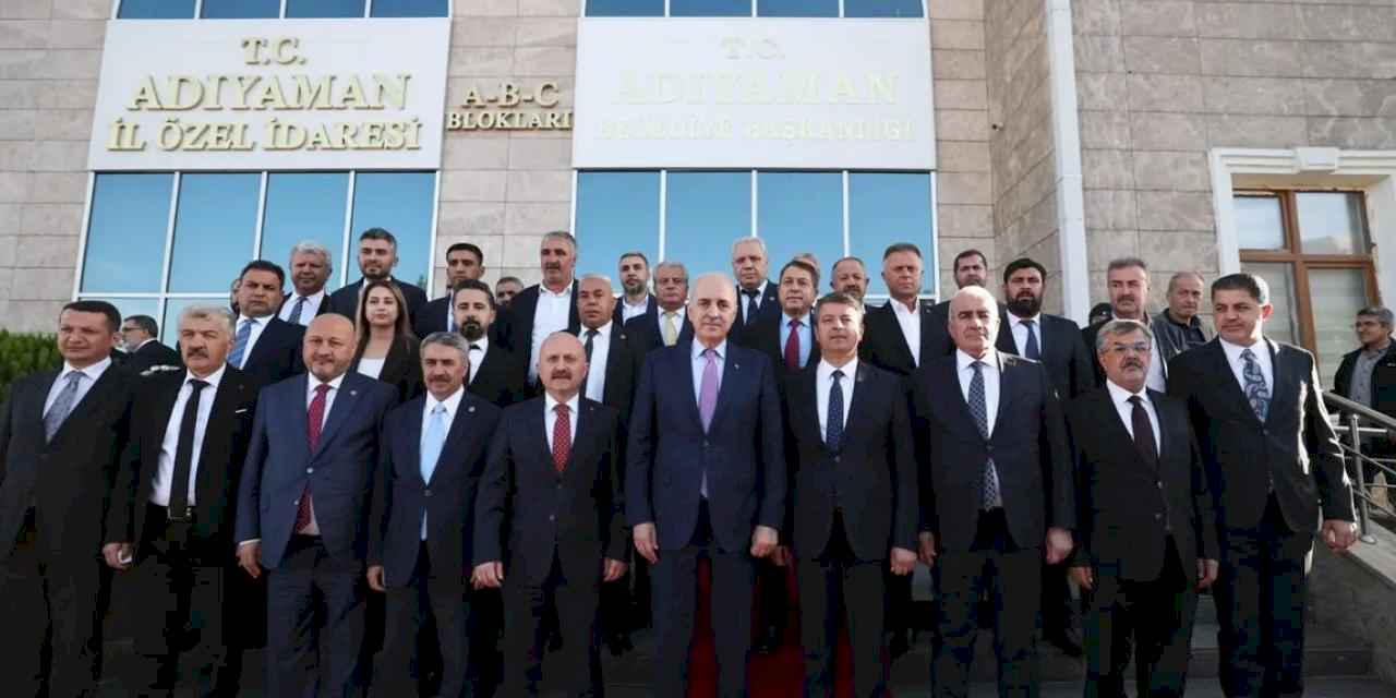 Adıyaman’da Kurtulmuş'tan Valilik ve belediye ziyareti