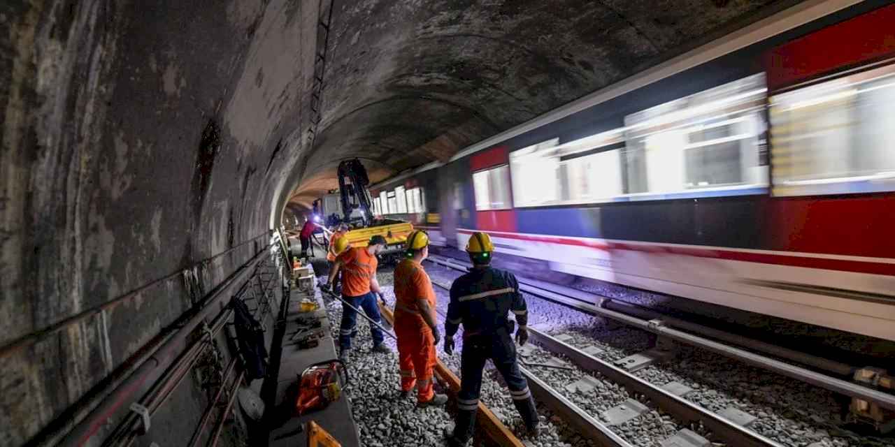 İzmir Metrosu’nda bakım zamanı
