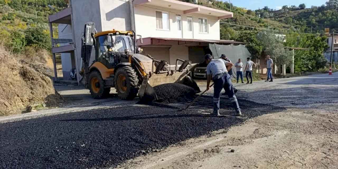 Alanya’nın kırsal yolları kışa hazırlanıyor