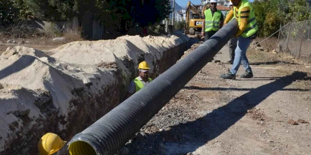 Antalya Döşemealtı’na 124 kilometrelik kanalizasyon yatırımı