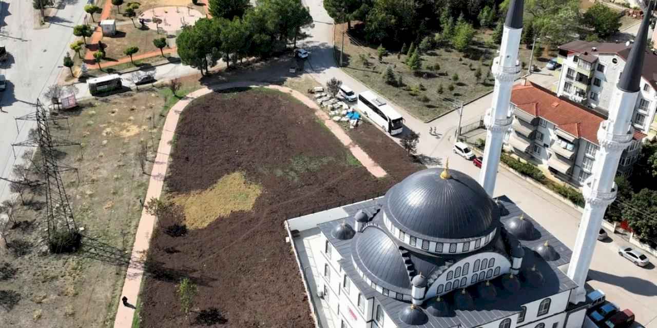 Kocaeli'de Yeşilova Boğaziçi Camii'ne estetik görünüm