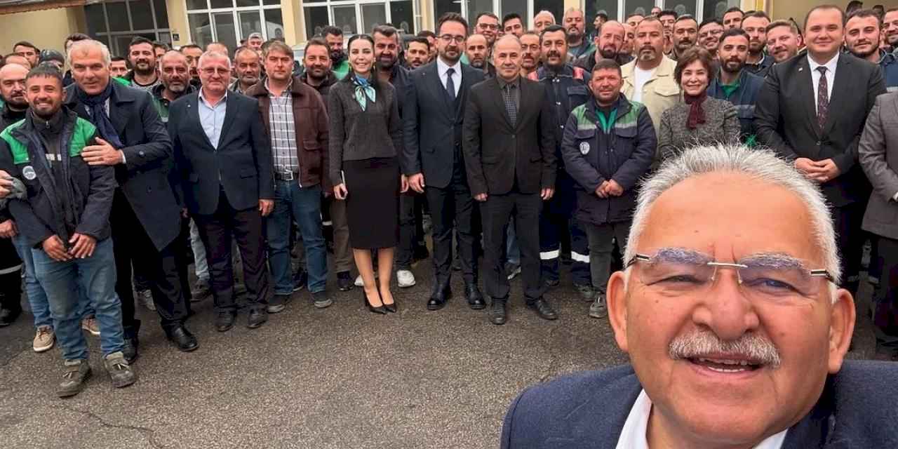 Memduh Büyükkılıç Büyükşehir personeliyle buluştu