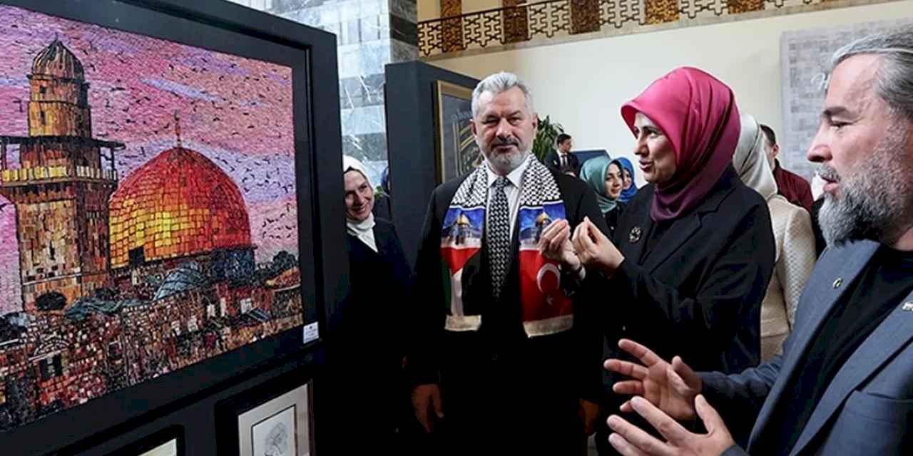 TBMM’de Gazze’ye destek sergisi 