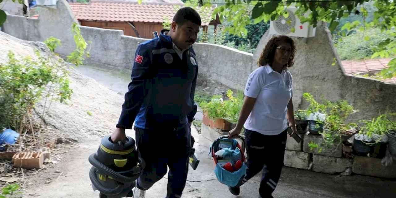 Muğla Büyükşehir, Behiye Teyze ve kızı Fatma’nın yanında