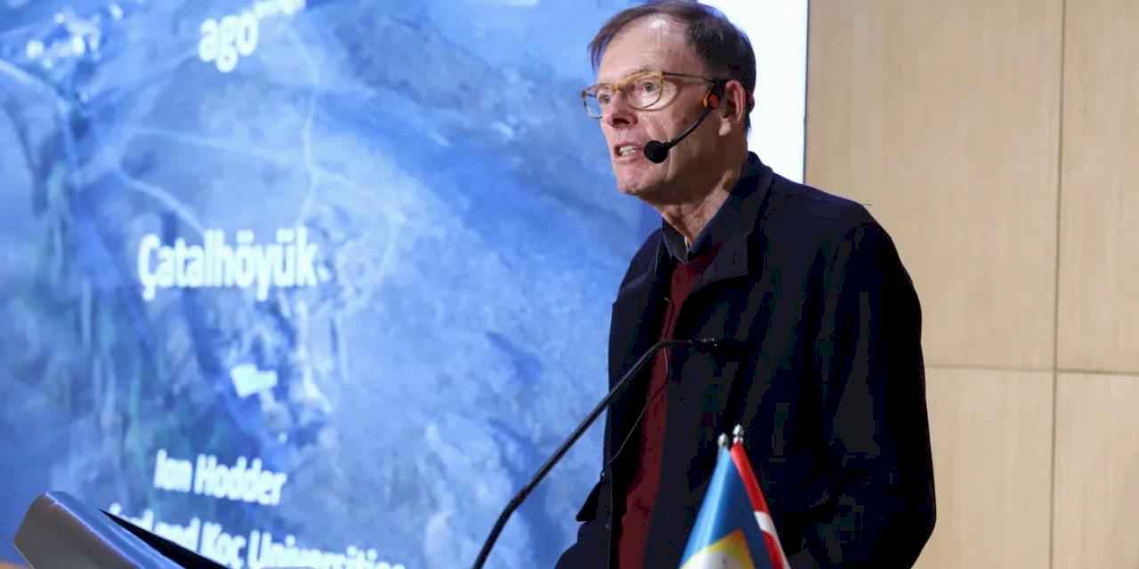 Konya'da SKAL üyeleri arkeolog Prof. Hodder'i ağırladı