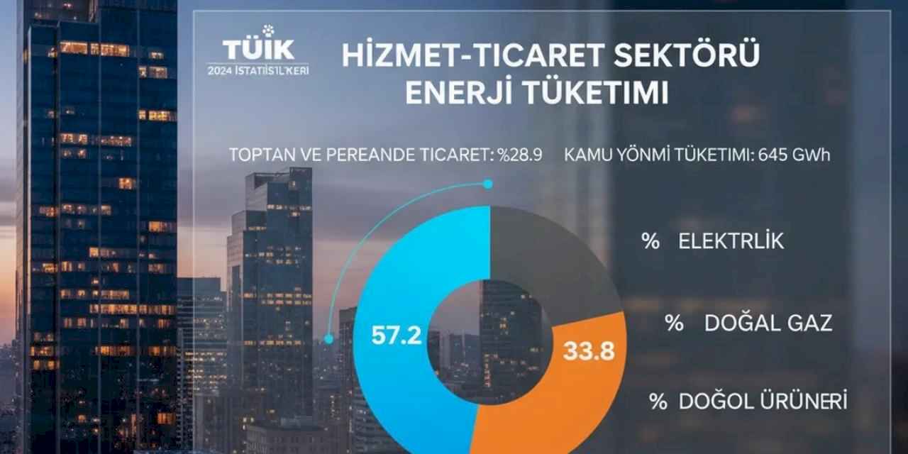 TÜİK Açıkladı: Sektörde En Büyük Enerji Faturası Yüzde 57 Pay ile Elektriğin.