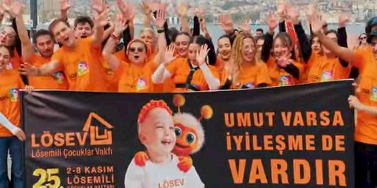 LÖSEV'den Üsküdar sahilinde danslı farkındalık