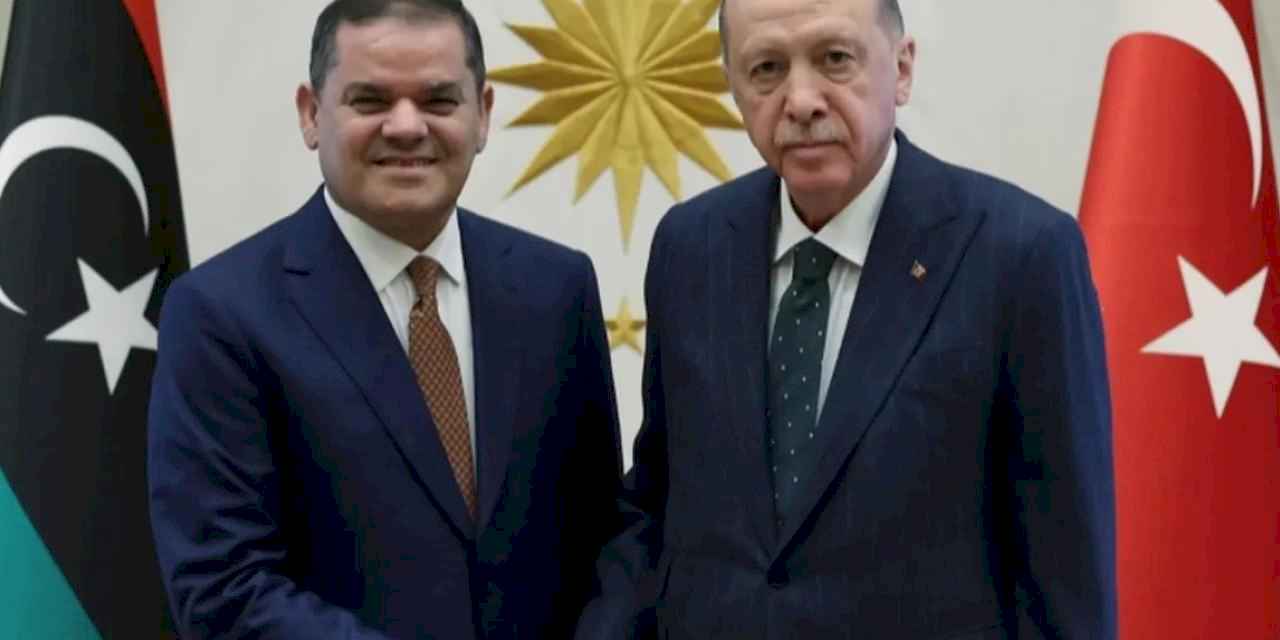 Cumhurbaşkanı Erdoğan, Libya Başbakanı Dibeybe ile görüştü