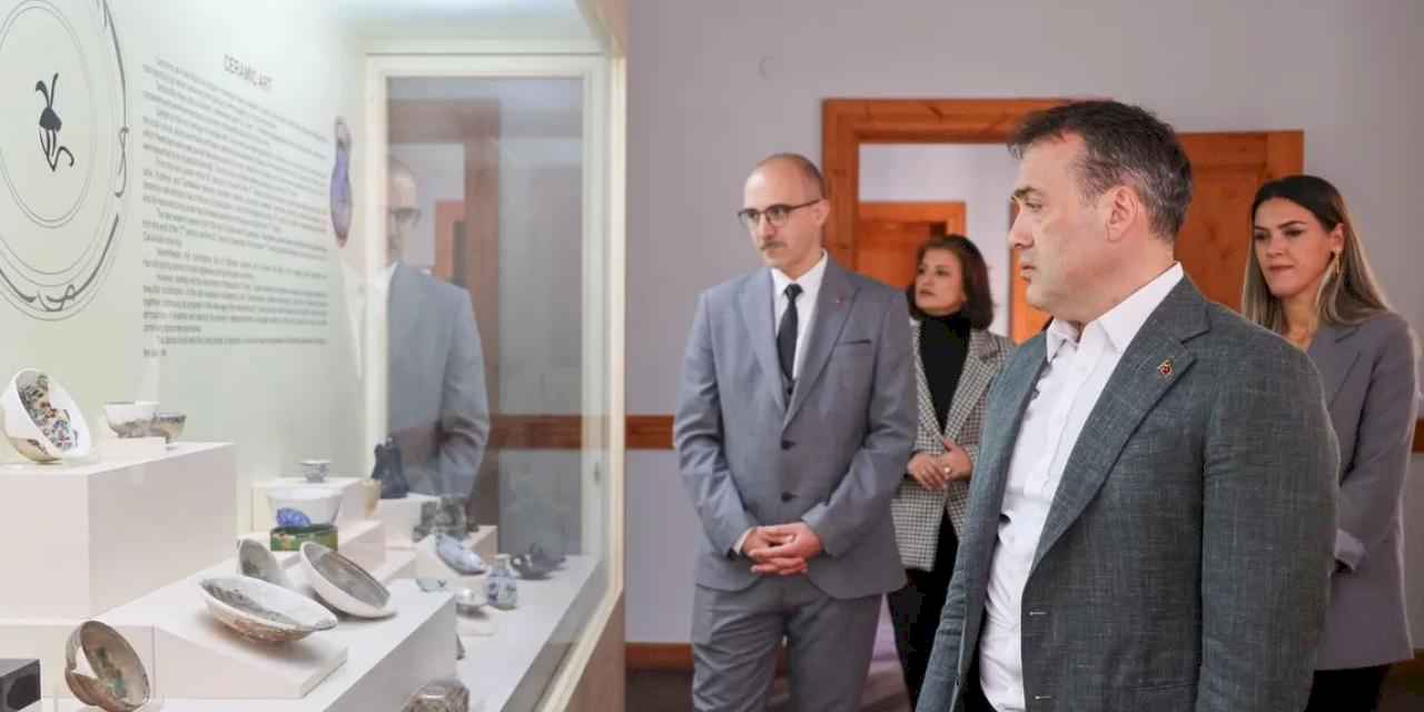 Vali Sözer’den Bilecik Arkeoloji ve Etnografya Müzesi’ne ziyaret