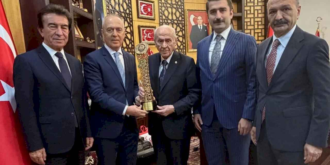 Türkiye Bisiklet Federasyonu’ndan Bahçeli’ye ziyaret