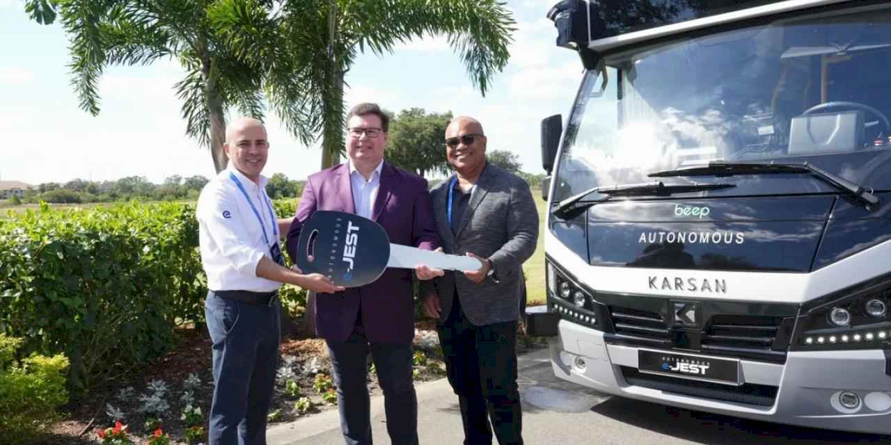 Karsan, Otonom e-JEST ile Amerika’dan İlk 10 Araçlık Siparişini Aldı!