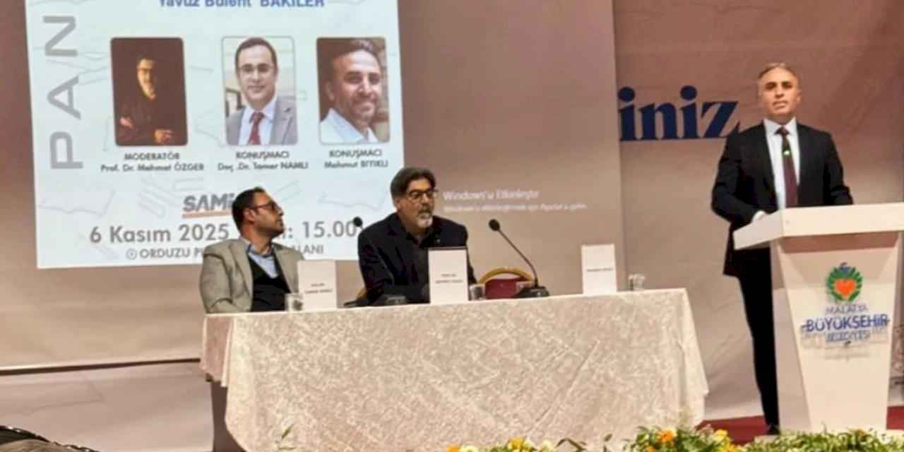 Malatya Kitap Fuarı'nda Yavuz Bülent Bakiler konuşuldu