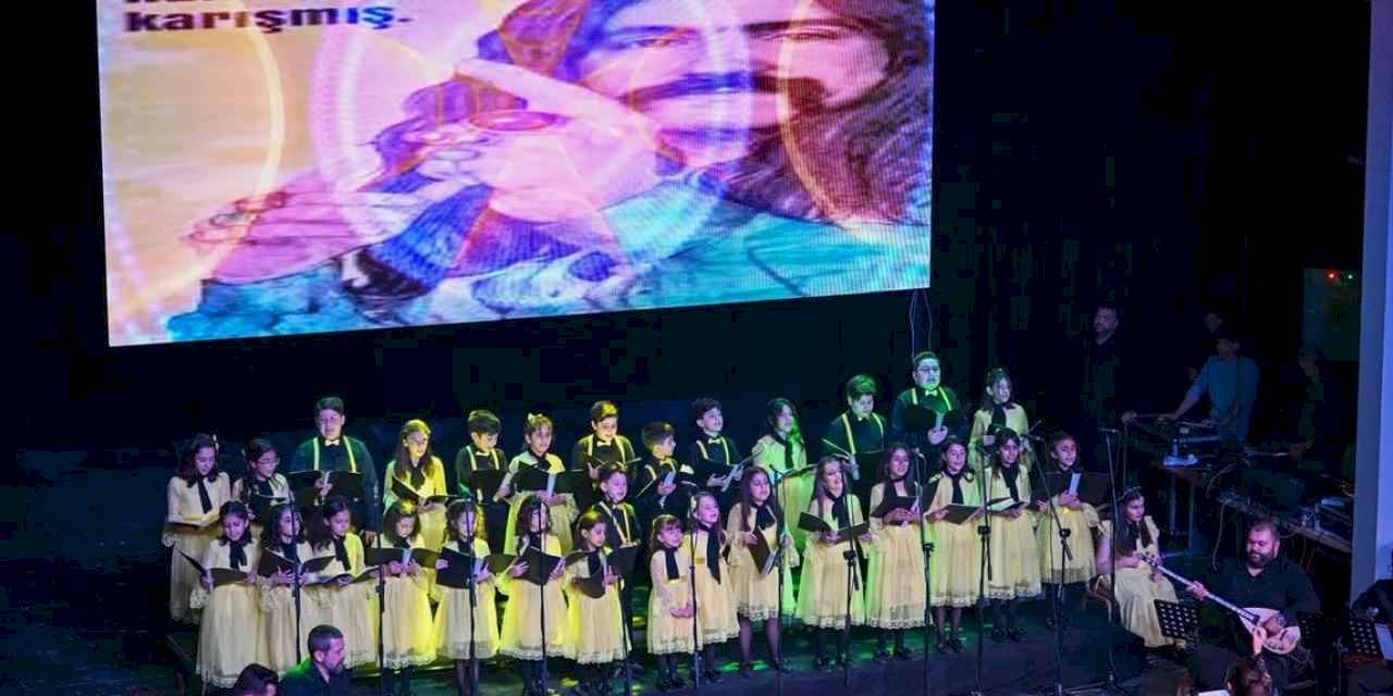 Minik kalplerden büyük ezgiler Malatya’da yankılandı