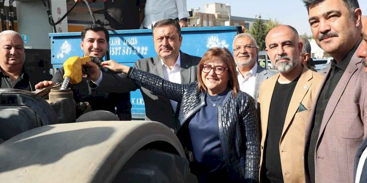 Gaziantep'te çiftçilere yüzde yüz hibeyle mazot desteği